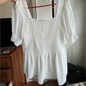 Women’s Peplum Chiffon Blouse